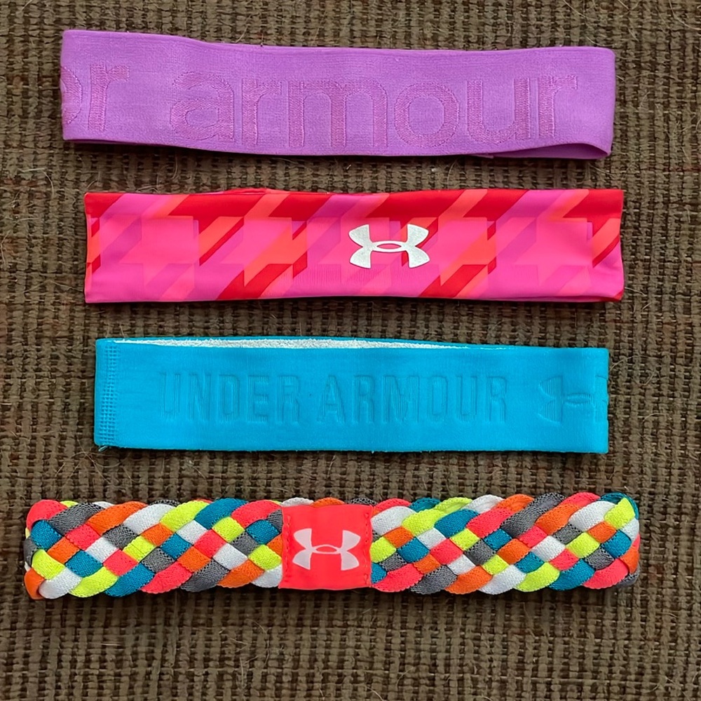Colorful Sporty Under Armour headbands